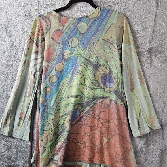 DB Sport Women’s Sz LG Women's Top Multi Color USA - Picture 11 of 12